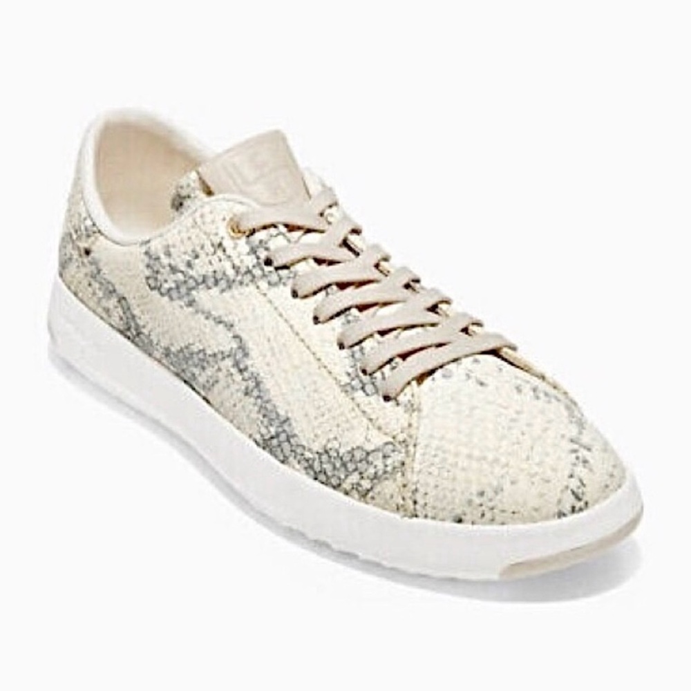 Cole Haan Grand OS Sneakers with Snakeskin pattern